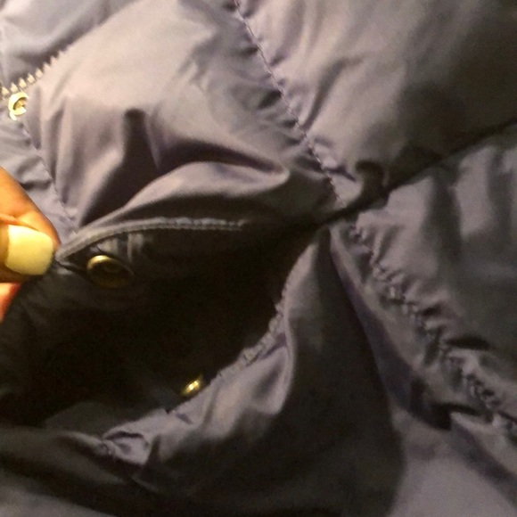 J. CREW DOWN FILLED WOMANS  BLUE PUFFER VEST ✨ - Picture 8 of 8